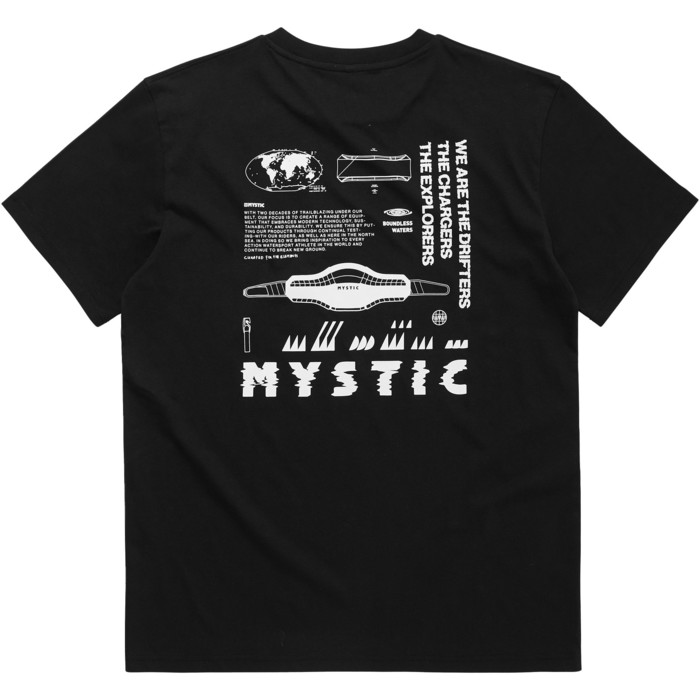 2023 Mystic Hombres Tactic Tee 35105.24004 - Black